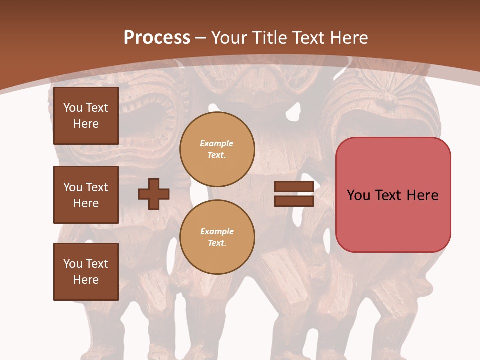 Handmade Totem Wood PowerPoint Template
