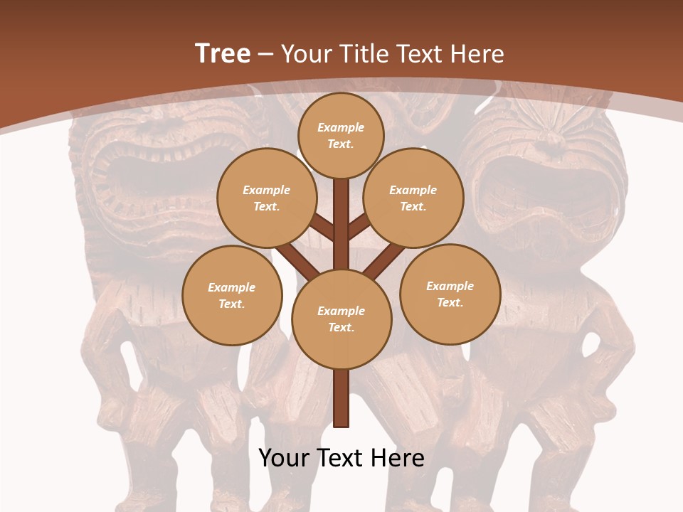 Handmade Totem Wood PowerPoint Template