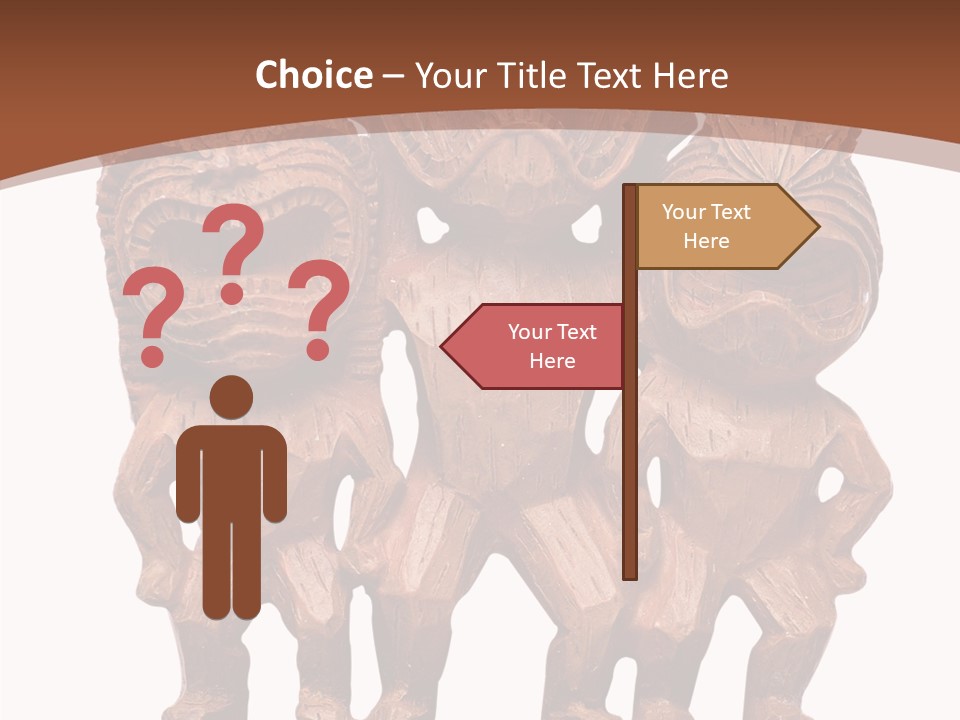 Handmade Totem Wood PowerPoint Template