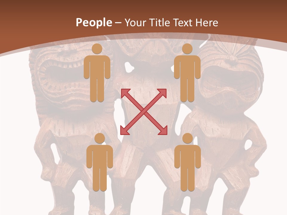 Handmade Totem Wood PowerPoint Template