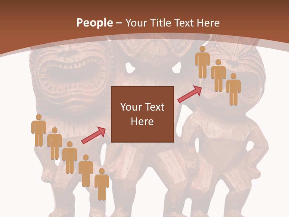 Handmade Totem Wood PowerPoint Template