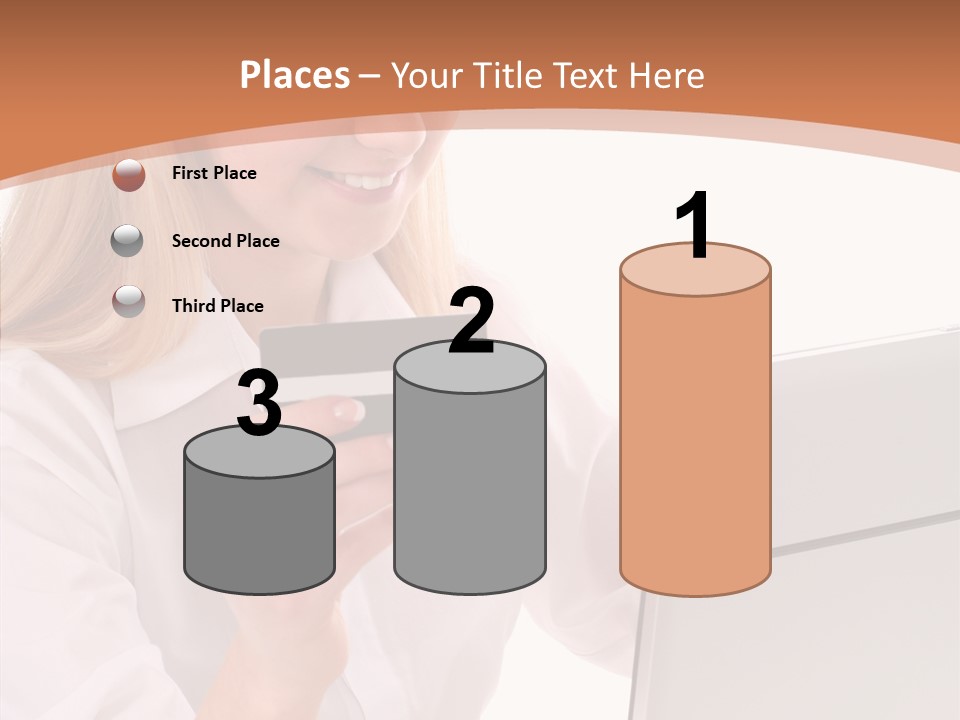 Credit Beautiful Sitting PowerPoint Template