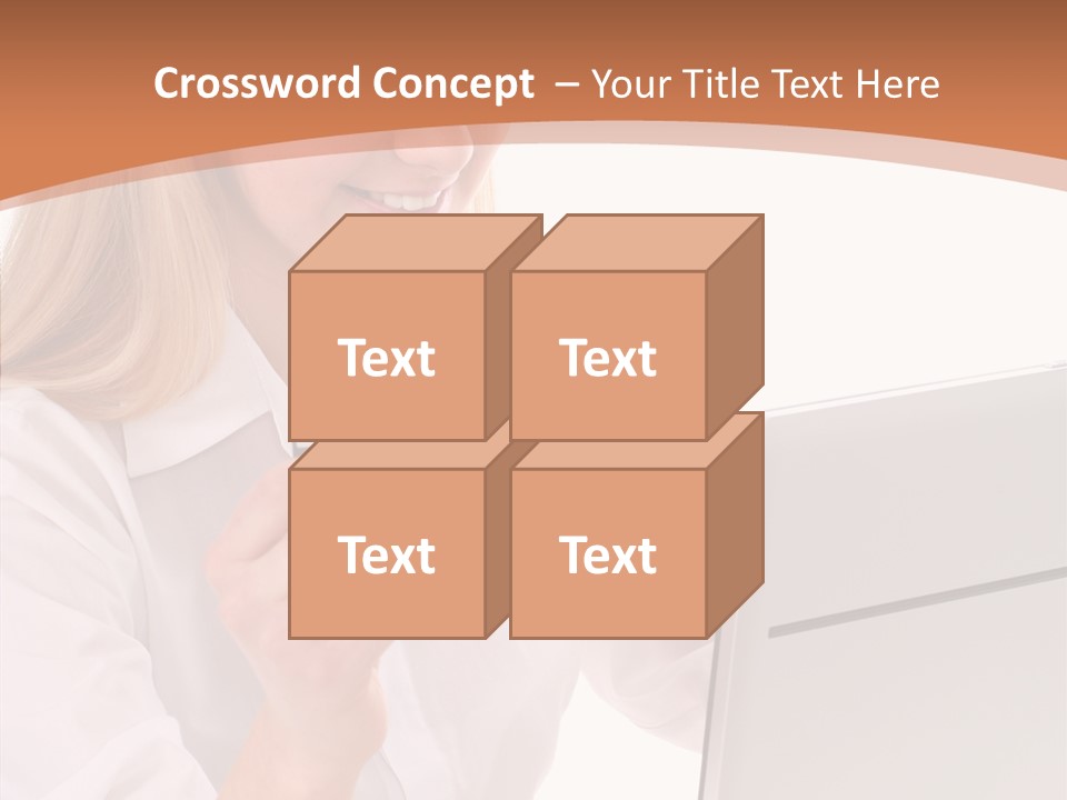 Credit Beautiful Sitting PowerPoint Template