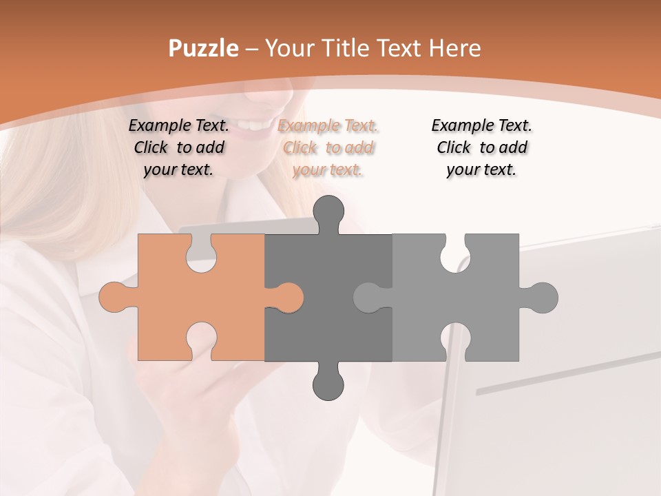 Credit Beautiful Sitting PowerPoint Template