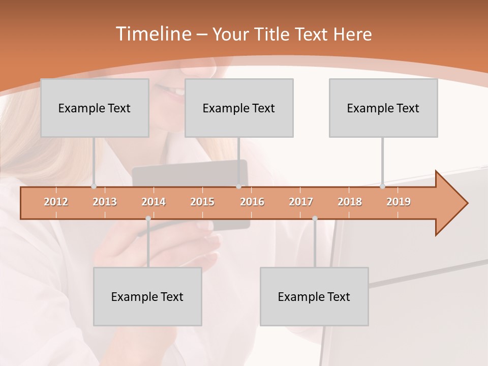 Credit Beautiful Sitting PowerPoint Template