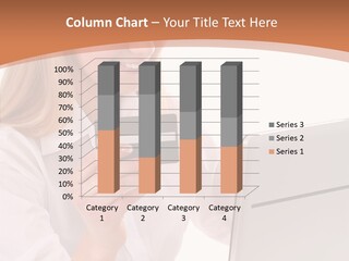 Credit Beautiful Sitting PowerPoint Template