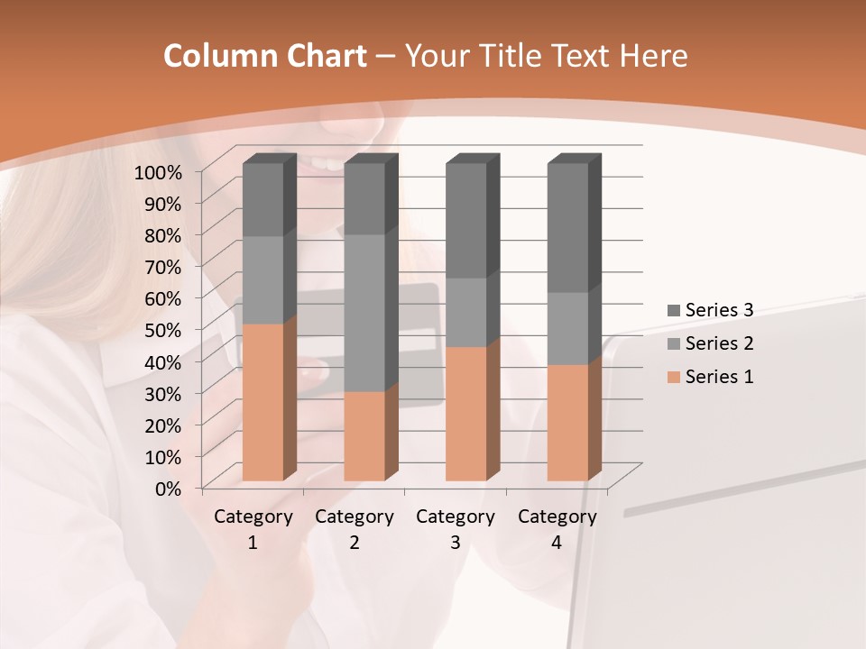 Credit Beautiful Sitting PowerPoint Template