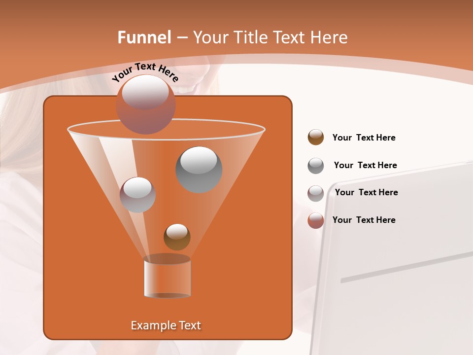 Credit Beautiful Sitting PowerPoint Template