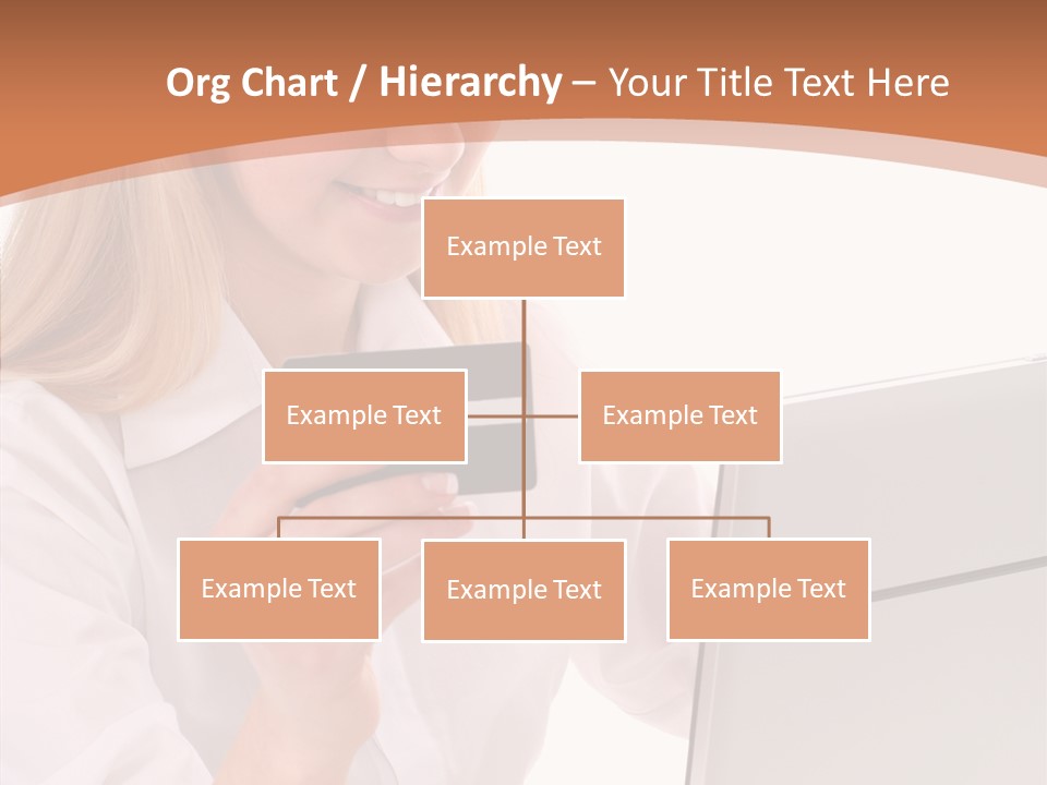 Credit Beautiful Sitting PowerPoint Template
