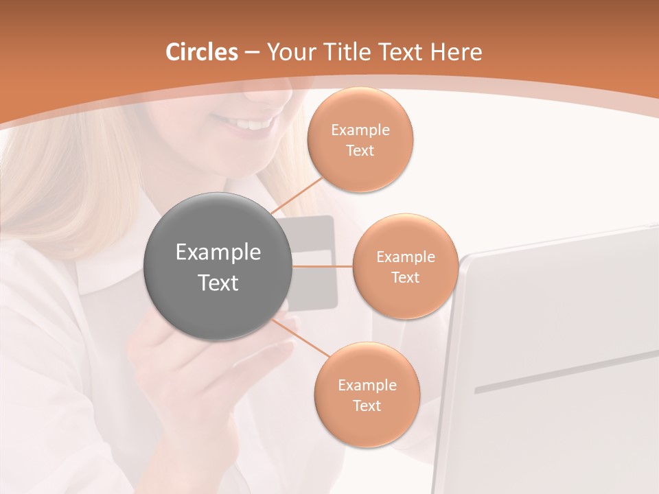 Credit Beautiful Sitting PowerPoint Template