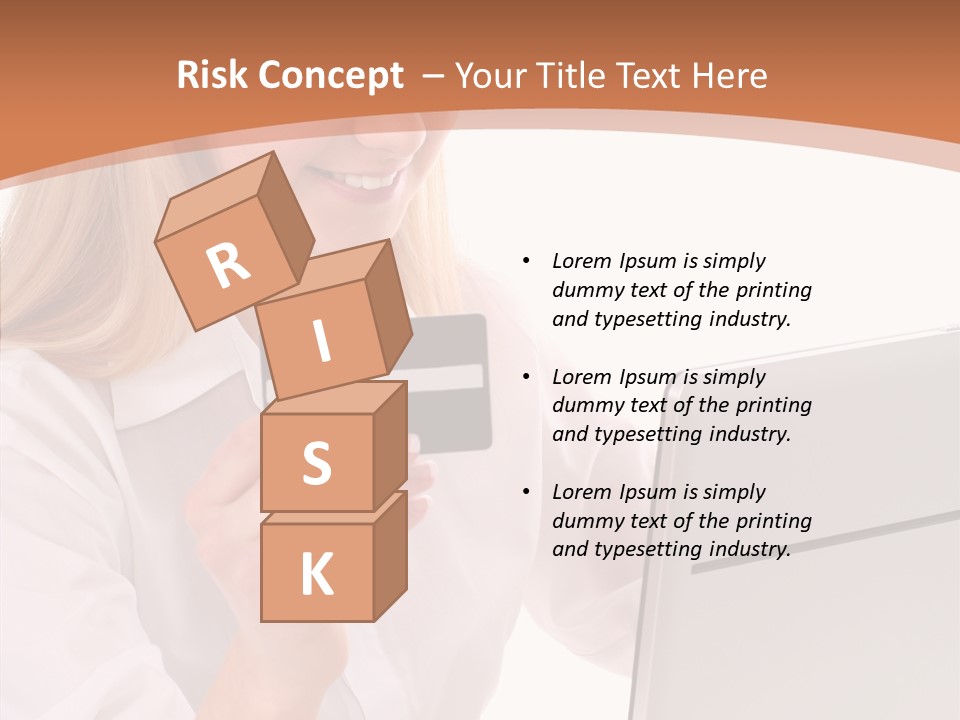 Credit Beautiful Sitting PowerPoint Template