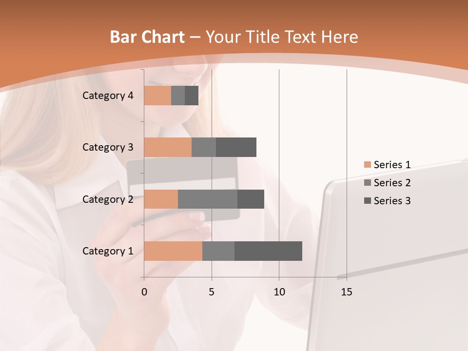 Credit Beautiful Sitting PowerPoint Template