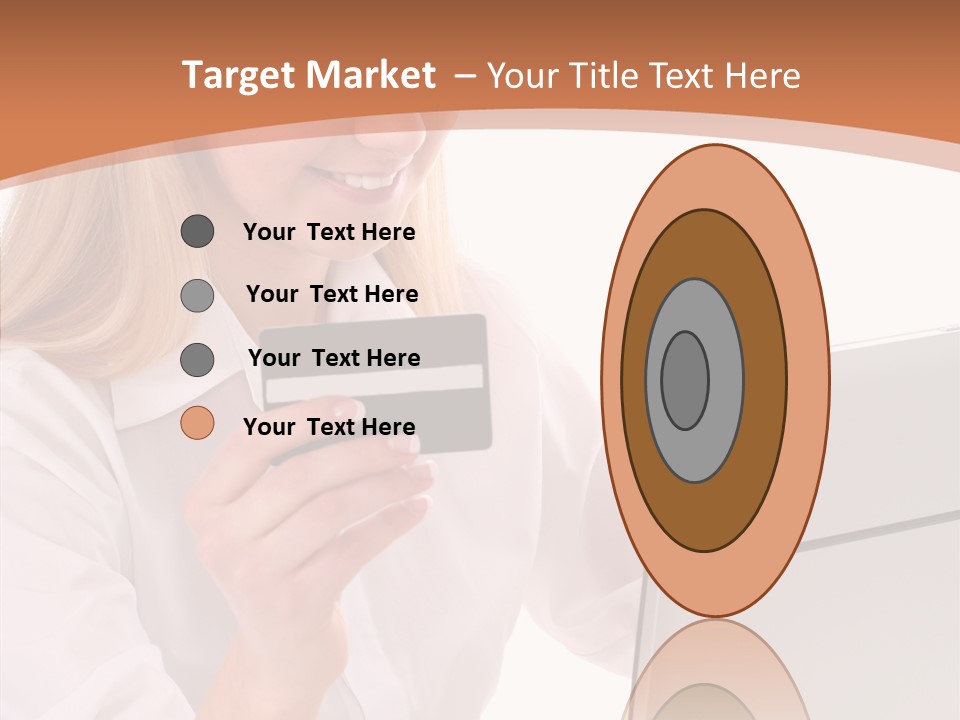 Credit Beautiful Sitting PowerPoint Template