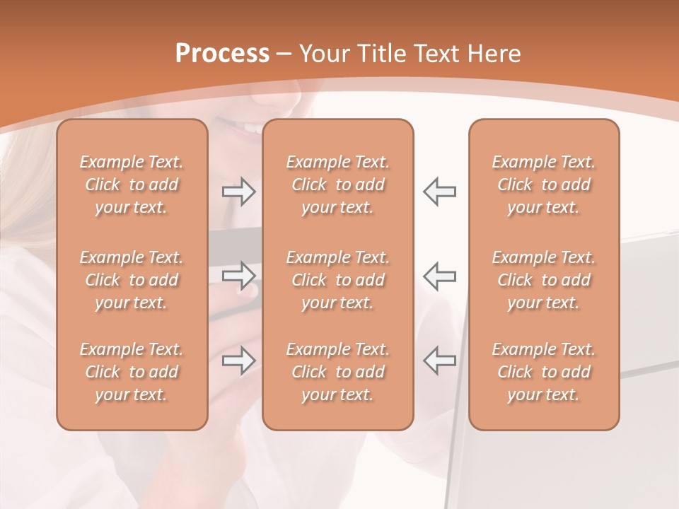 Credit Beautiful Sitting PowerPoint Template