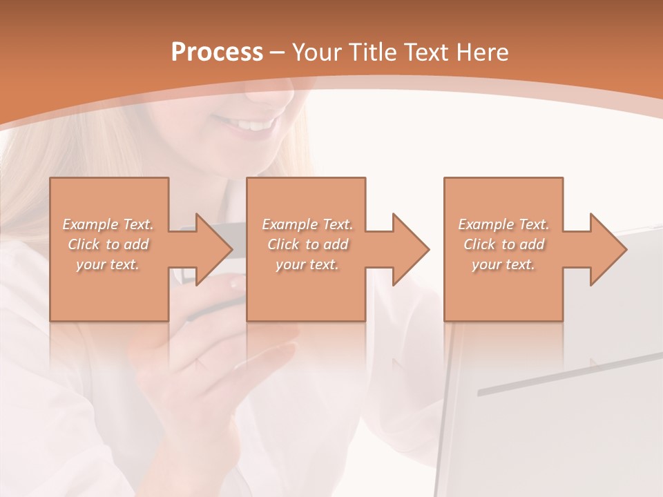 Credit Beautiful Sitting PowerPoint Template