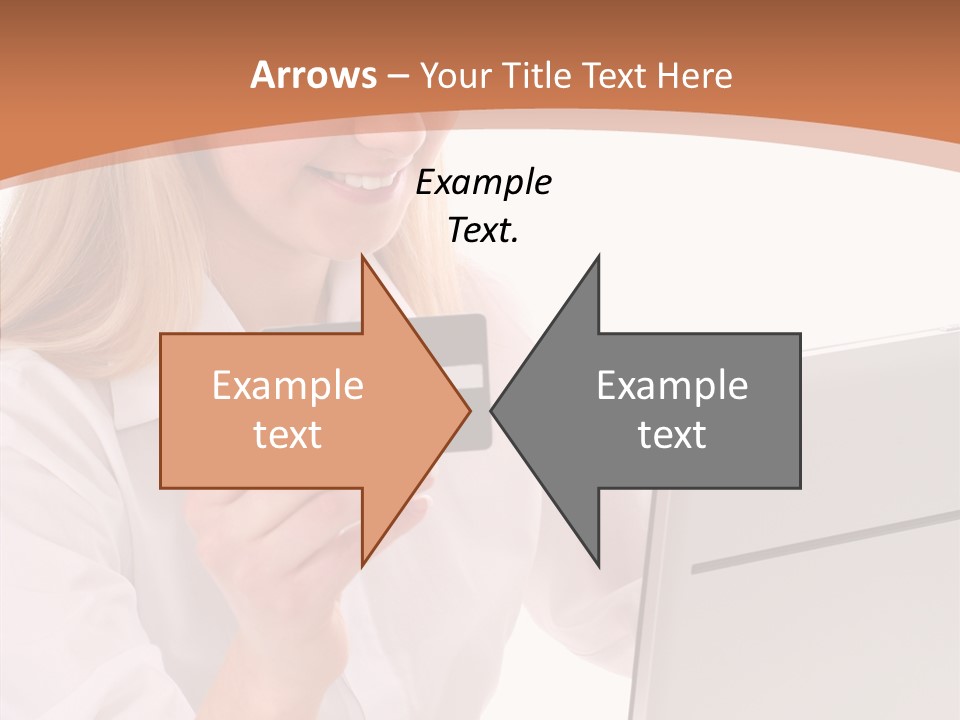 Credit Beautiful Sitting PowerPoint Template