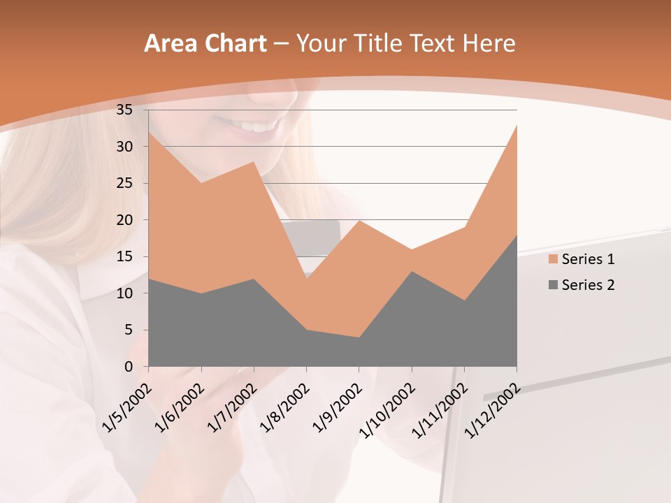 Credit Beautiful Sitting PowerPoint Template