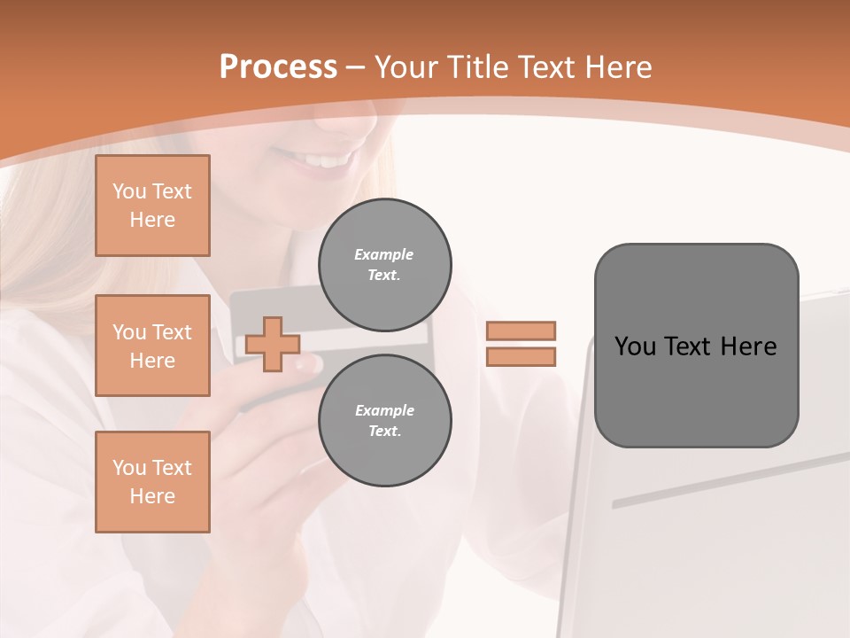 Credit Beautiful Sitting PowerPoint Template