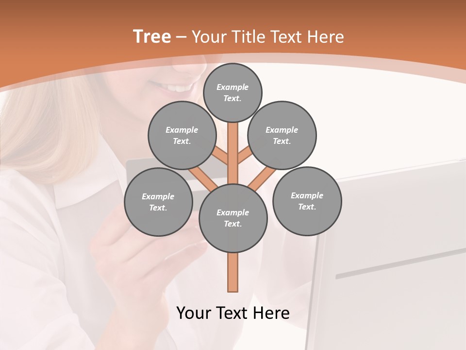 Credit Beautiful Sitting PowerPoint Template