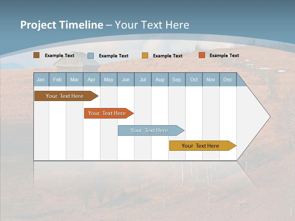 Home Lonely Mountains PowerPoint Template