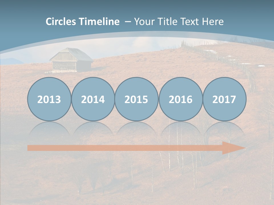 Home Lonely Mountains PowerPoint Template