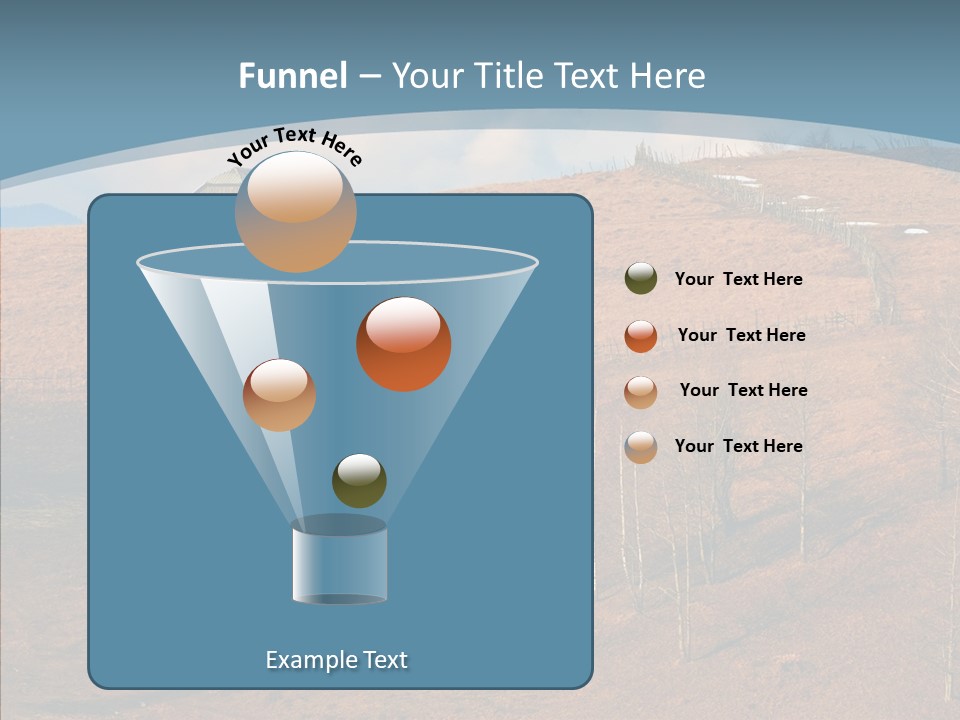 Home Lonely Mountains PowerPoint Template