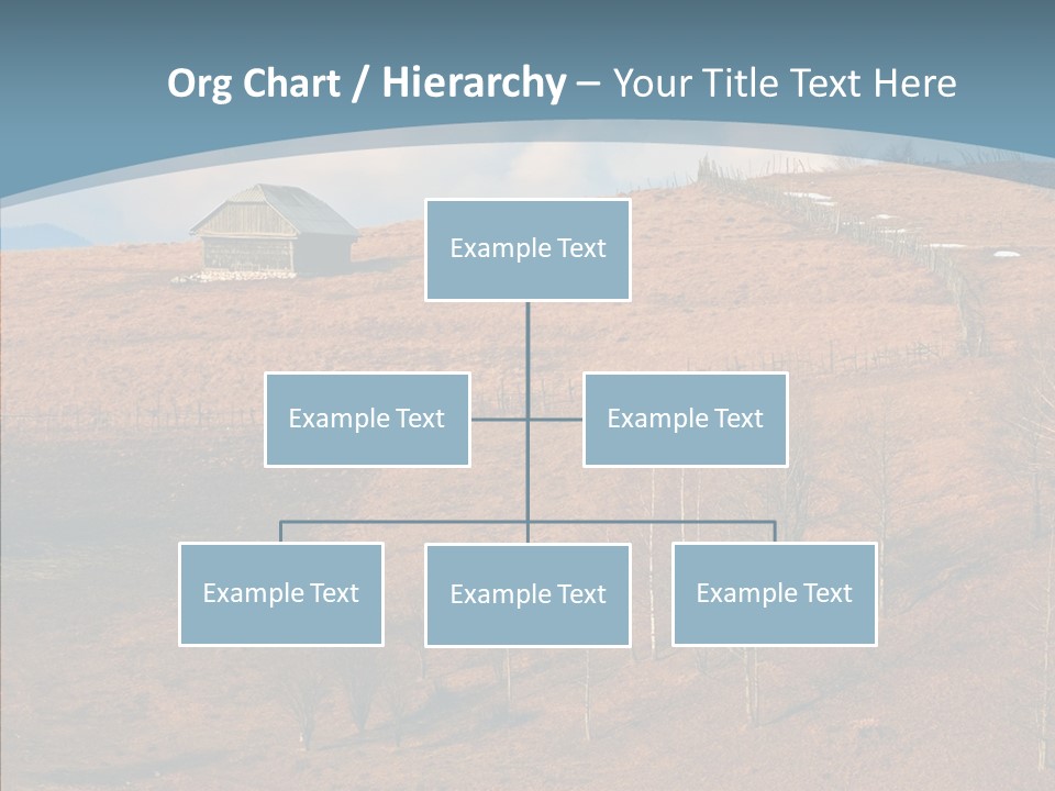 Home Lonely Mountains PowerPoint Template
