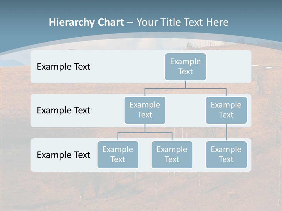 Home Lonely Mountains PowerPoint Template