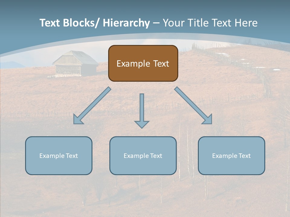 Home Lonely Mountains PowerPoint Template