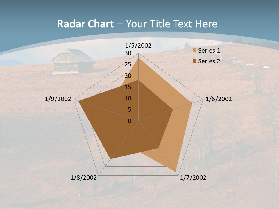 Home Lonely Mountains PowerPoint Template