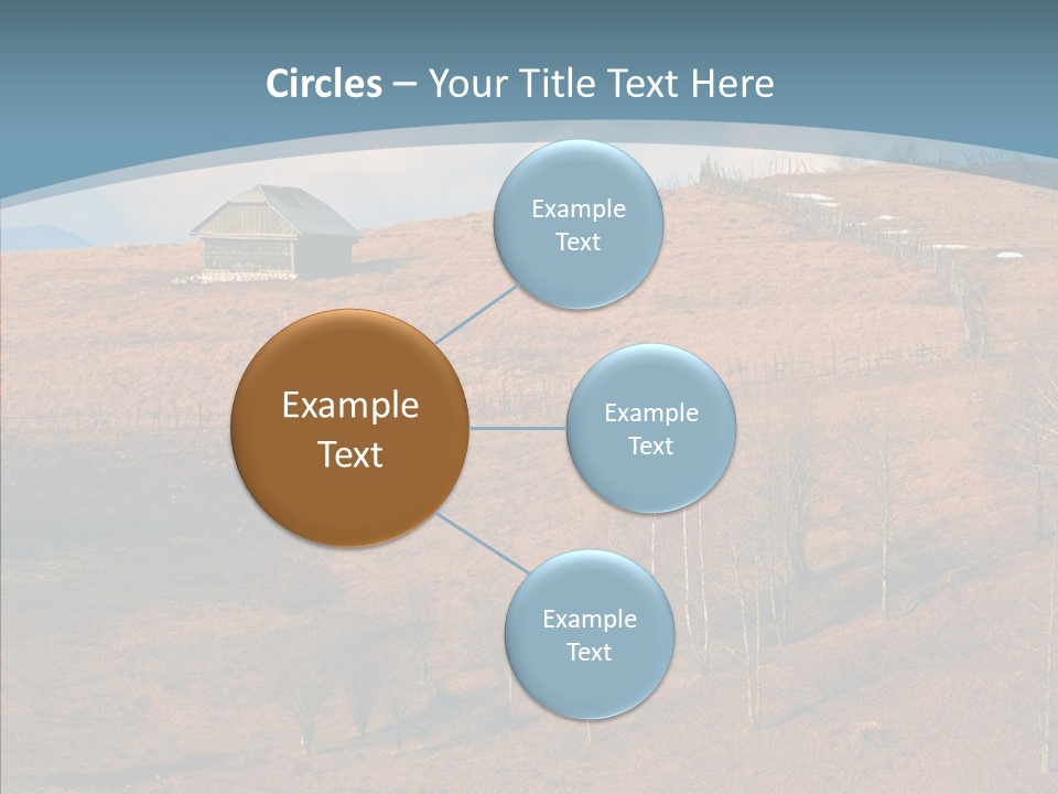 Home Lonely Mountains PowerPoint Template