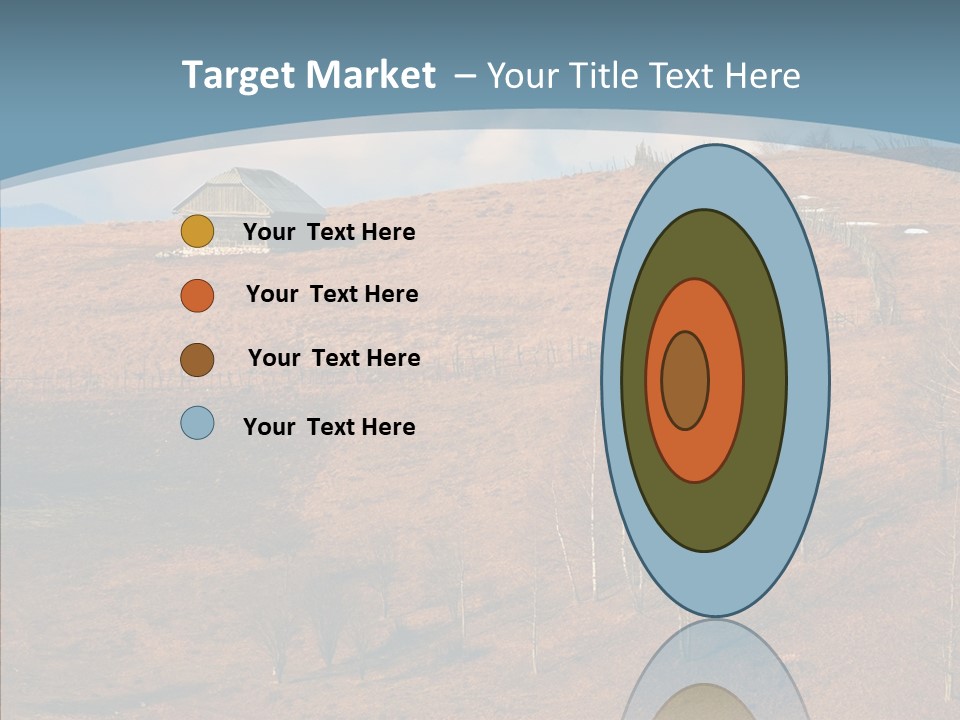 Home Lonely Mountains PowerPoint Template