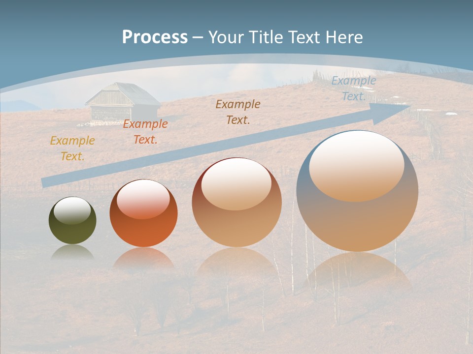 Home Lonely Mountains PowerPoint Template
