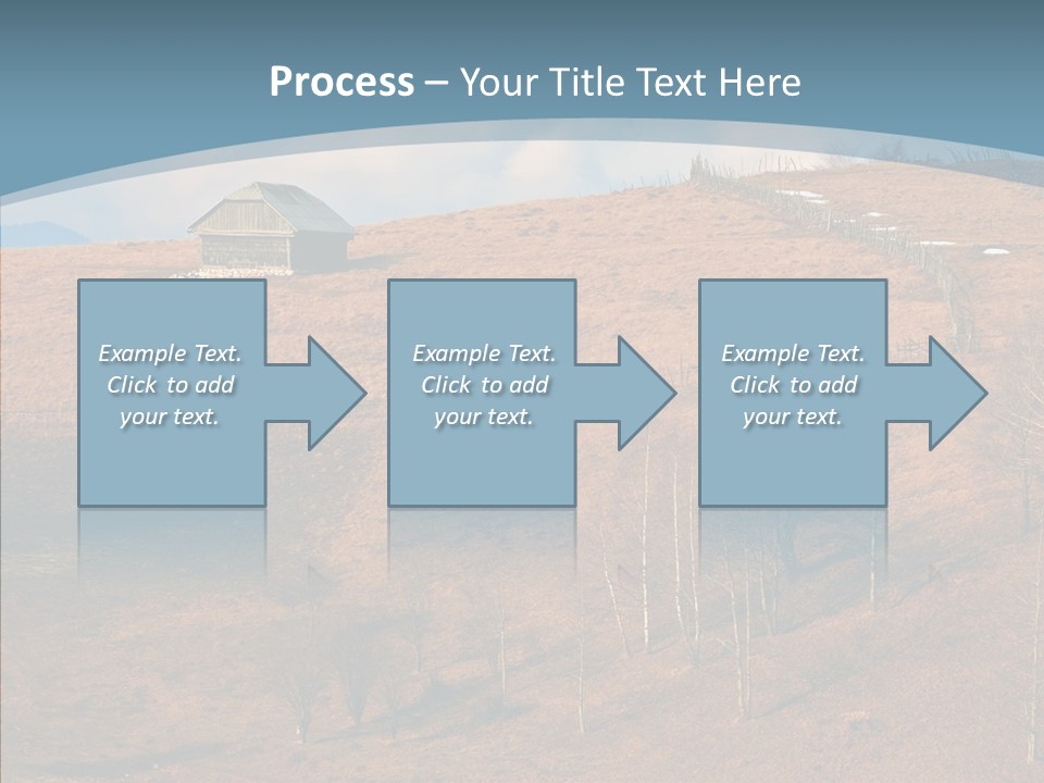 Home Lonely Mountains PowerPoint Template
