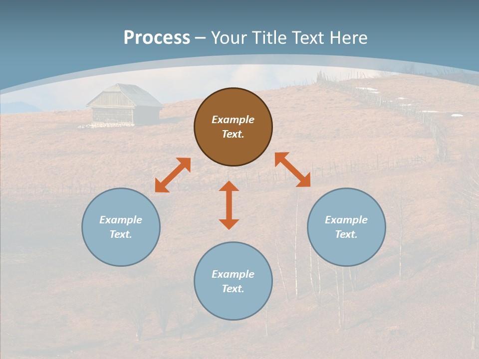 Home Lonely Mountains PowerPoint Template