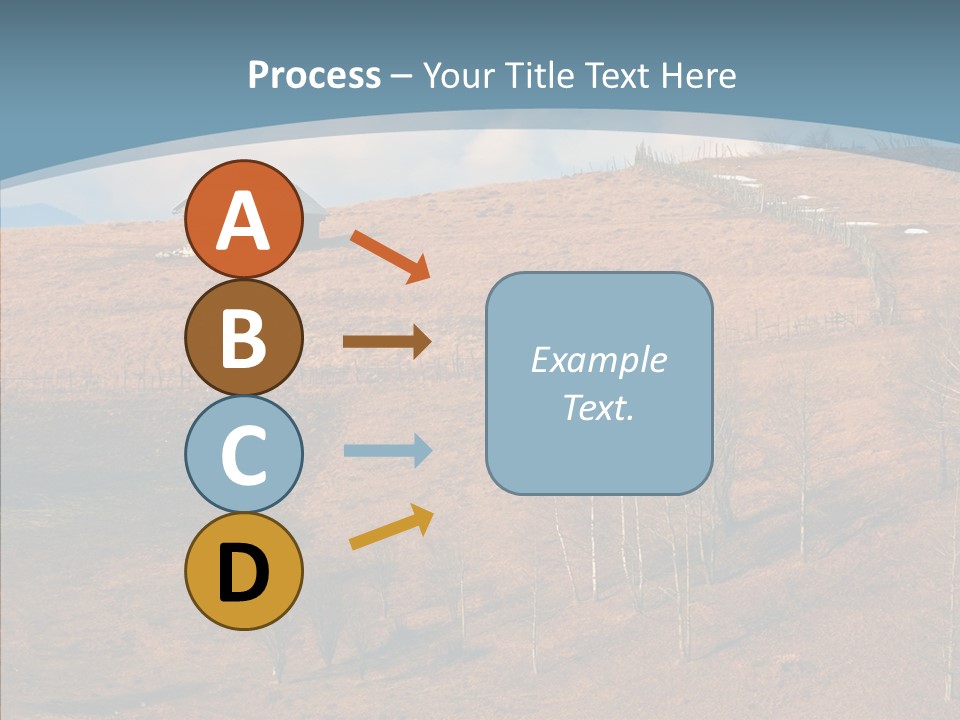 Home Lonely Mountains PowerPoint Template