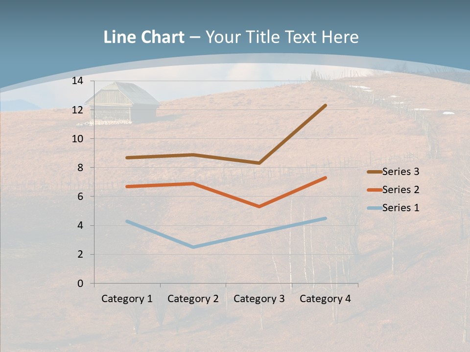 Home Lonely Mountains PowerPoint Template