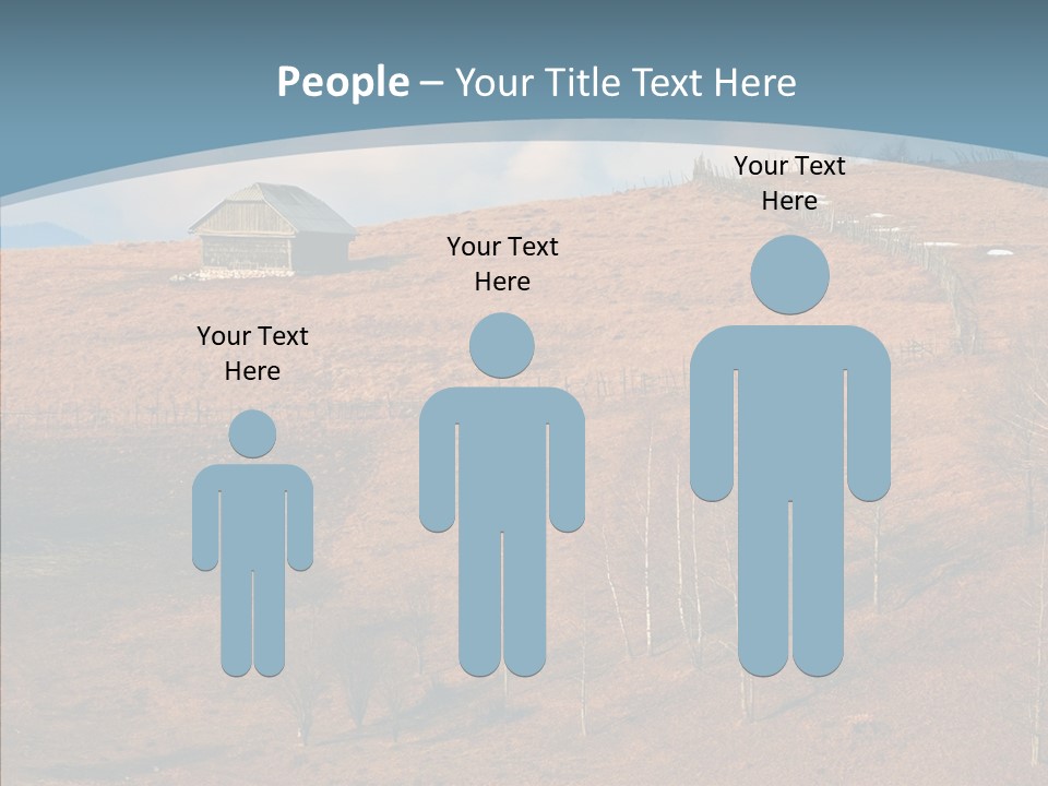 Home Lonely Mountains PowerPoint Template