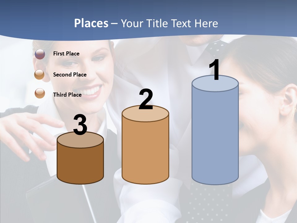 Businesspeople Work Businessgroup PowerPoint Template