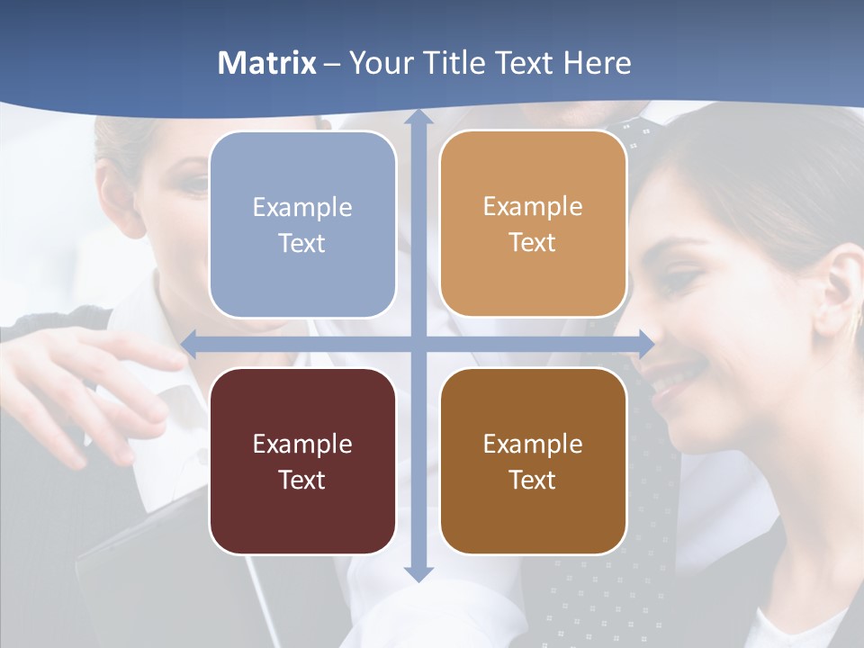 Businesspeople Work Businessgroup PowerPoint Template