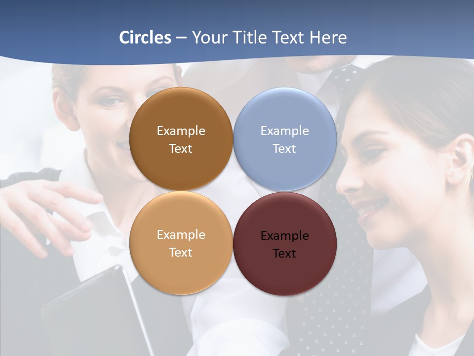 Businesspeople Work Businessgroup PowerPoint Template