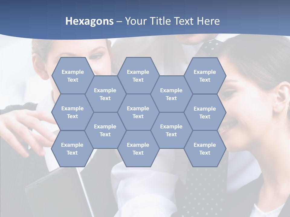 Businesspeople Work Businessgroup PowerPoint Template