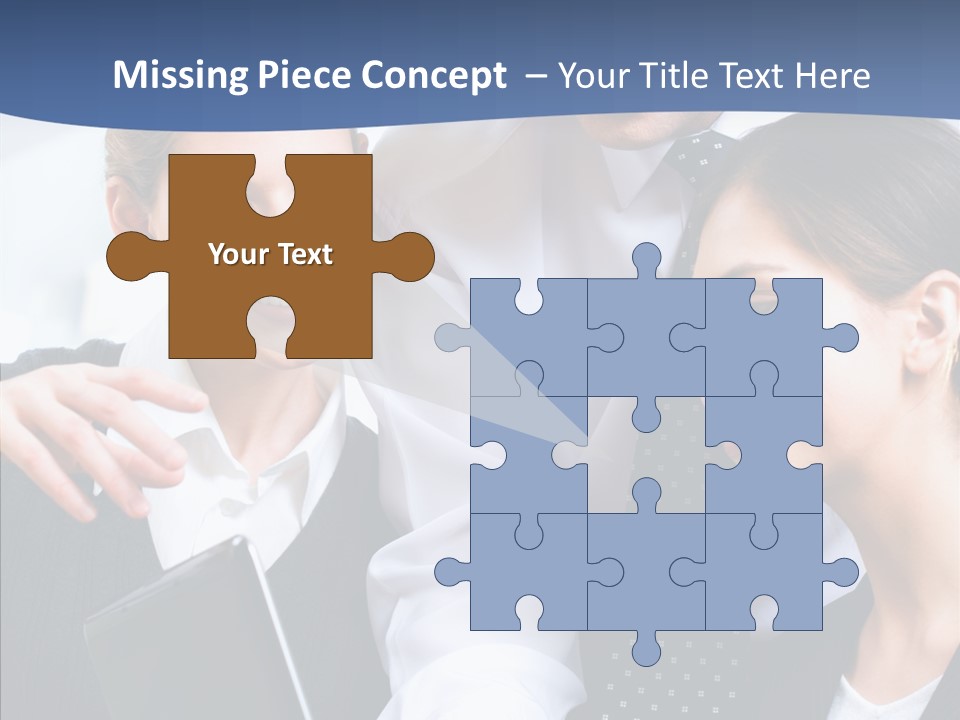 Businesspeople Work Businessgroup PowerPoint Template