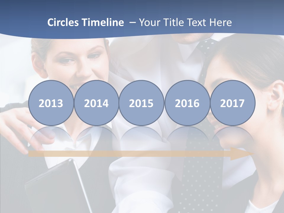 Businesspeople Work Businessgroup PowerPoint Template