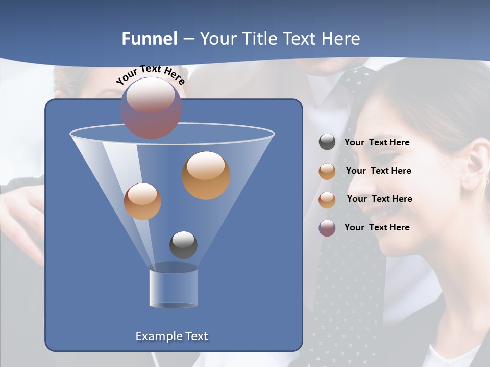 Businesspeople Work Businessgroup PowerPoint Template