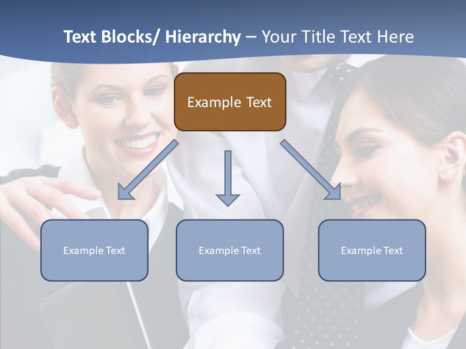 Businesspeople Work Businessgroup PowerPoint Template