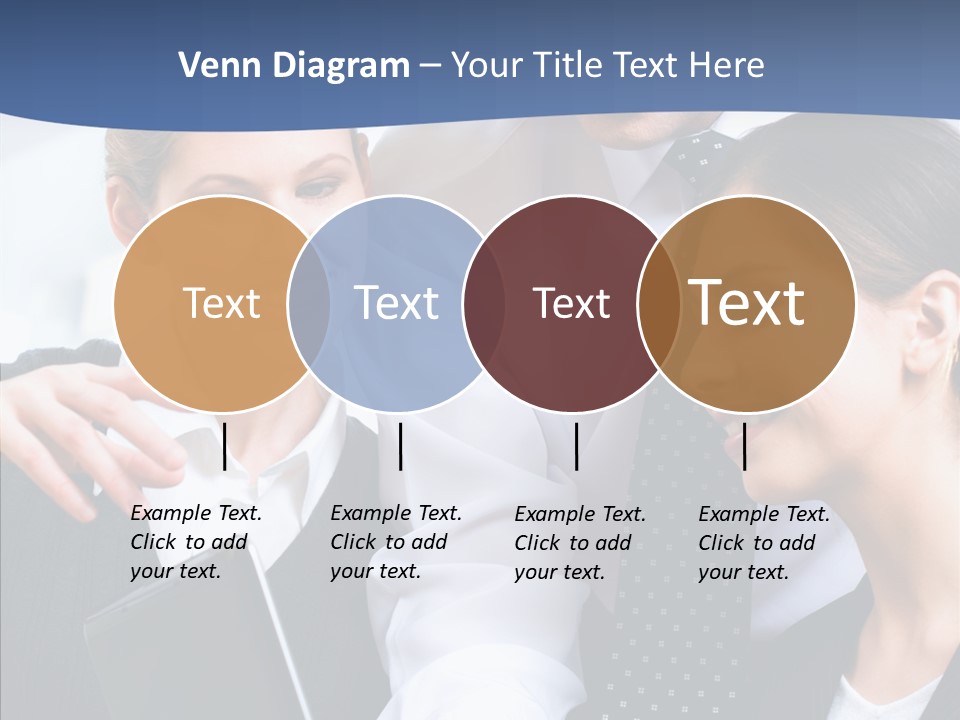 Businesspeople Work Businessgroup PowerPoint Template