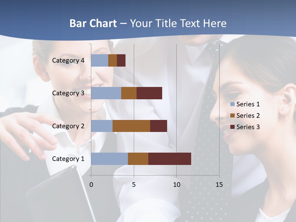 Businesspeople Work Businessgroup PowerPoint Template