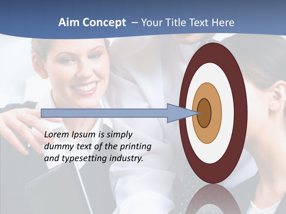 Businesspeople Work Businessgroup PowerPoint Template