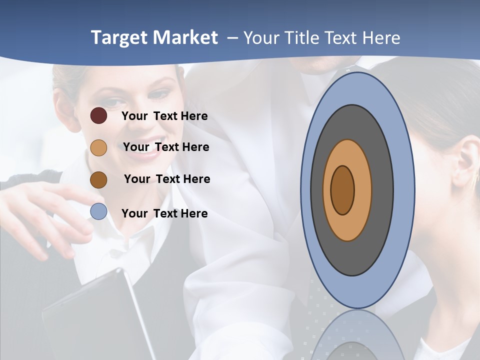 Businesspeople Work Businessgroup PowerPoint Template